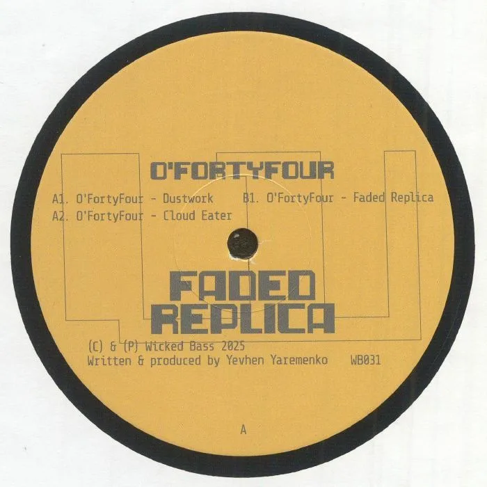 Front cover — O'FOURTYFOUR — Faded Replica