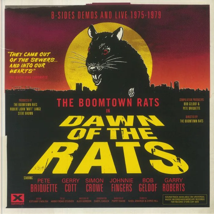 The BOOMTOWN RATS — Dawn Of The Rats: Demos B Sides & Live 1975-1979 (Record Store Day RSD 2025)