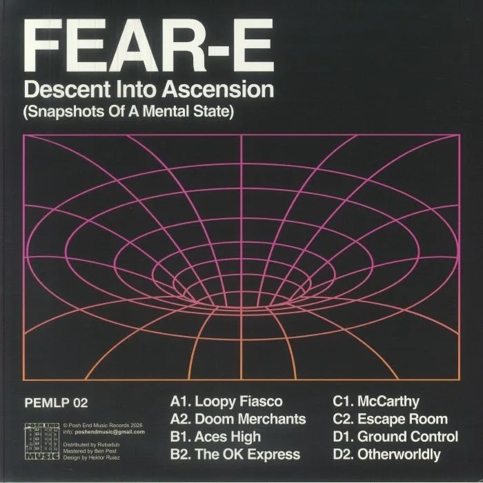 Back cover — FEAR E — Descent Into Ascension: Snapshots Of A Mental State
