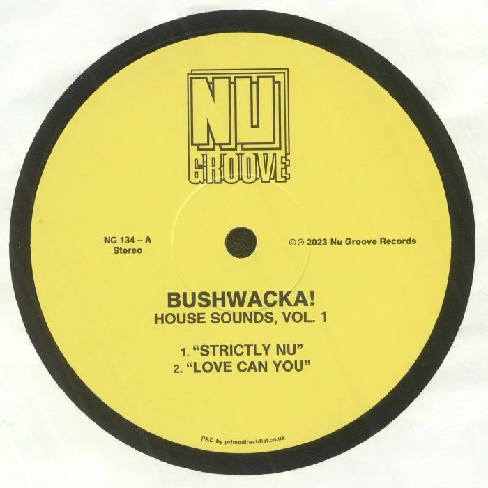 Лицевая сторона обложки — BUSHWACKA — House Sounds Vol 1