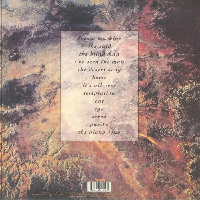 Обратная сторона обложки — The GOD MACHINE — Scenes From The Second Storey (reissue)