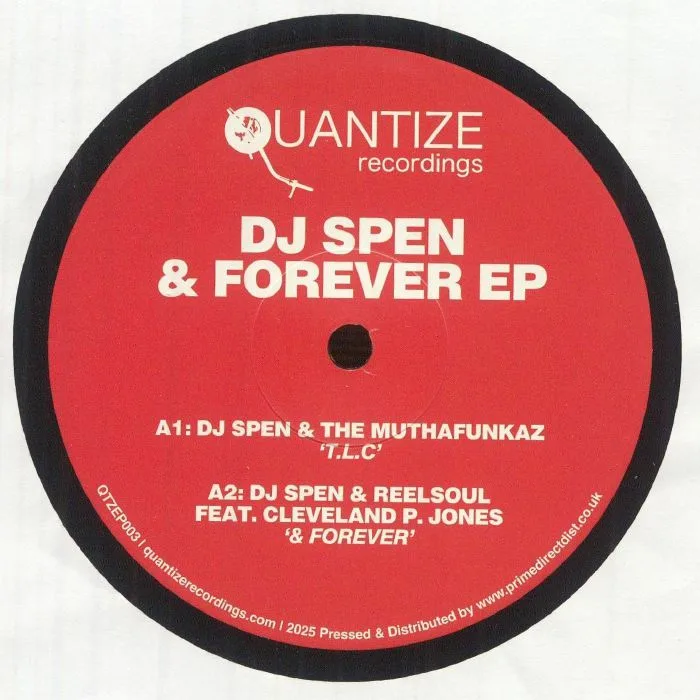 Лицевая сторона обложки — DJ SPEN — And Forever EP