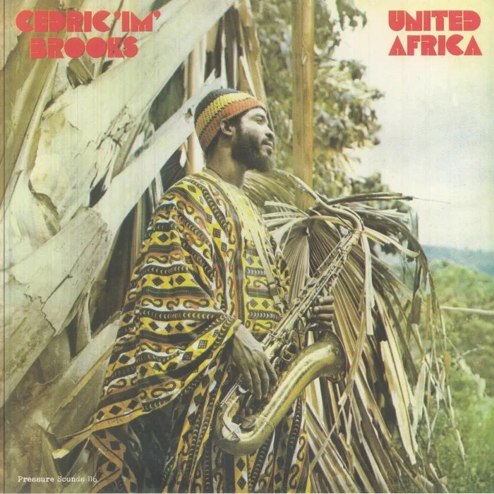 Лицевая сторона обложки — Cedric Im BROOKS — United Africa (remastered)