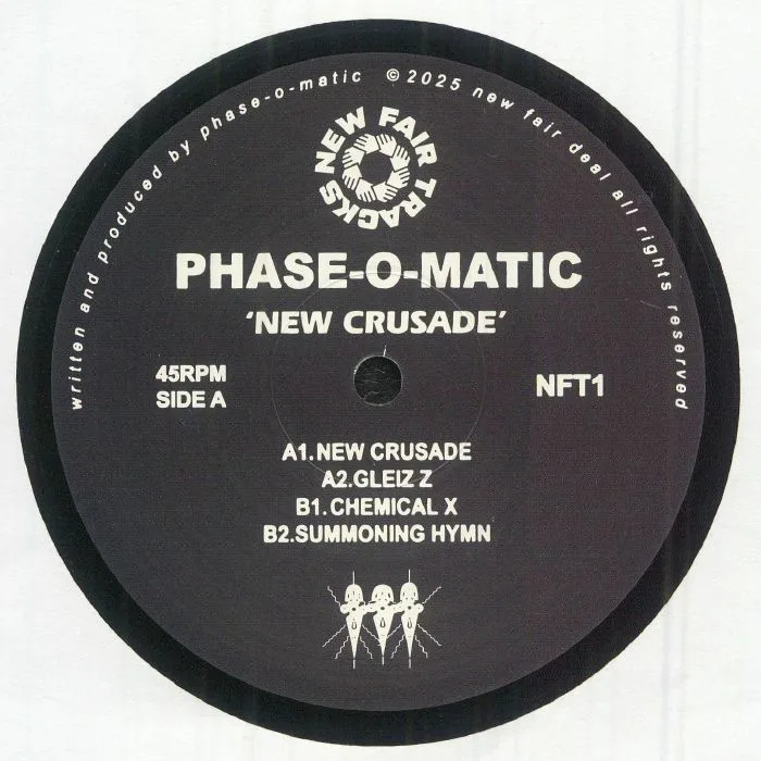 Лицевая сторона обложки — PHASE O MATIC — New Crusade