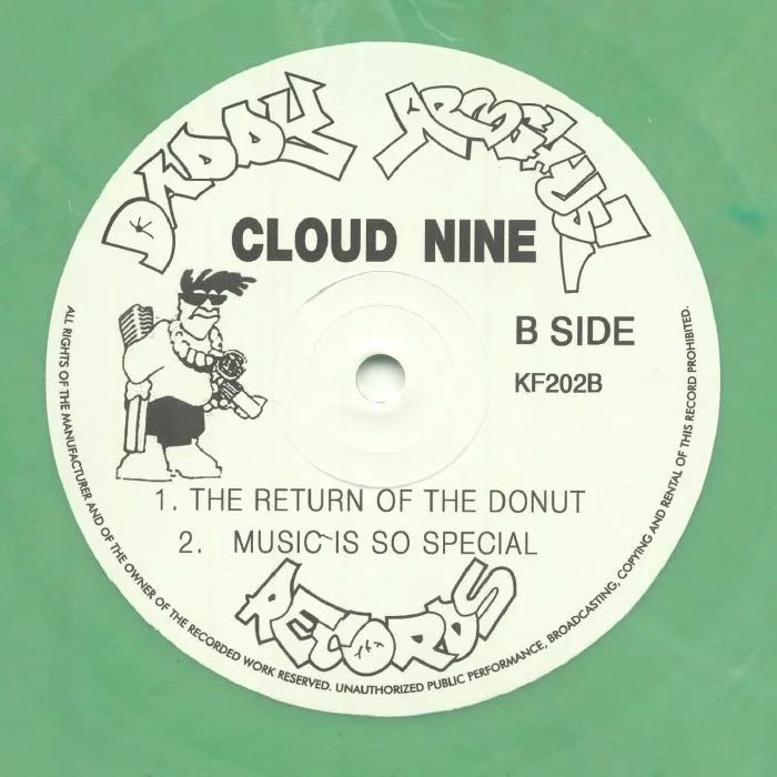 Back cover — CLOUD NINE aka NOOKIE — Blacka' Shade Of Dub (reissue)