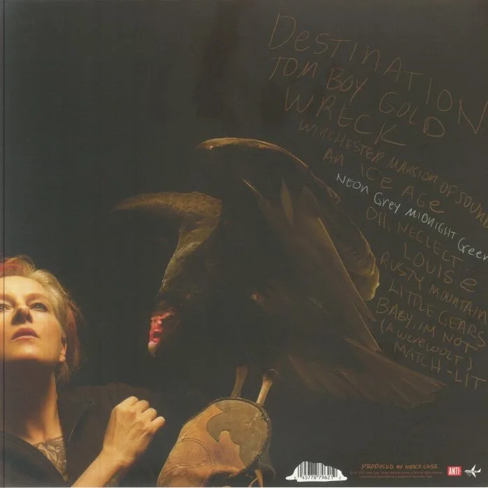 Обратная сторона обложки — Neko CASE — Neon Grey Midnight Green