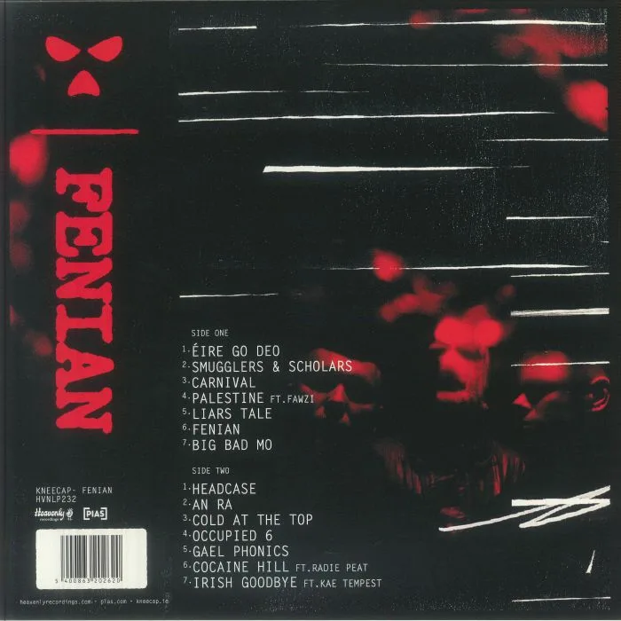 Back cover — KNEECAP — Fenian