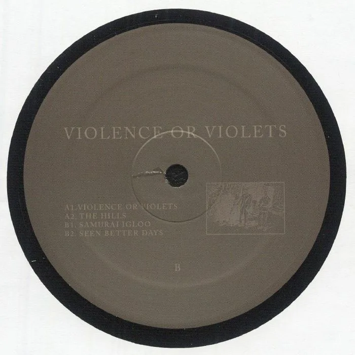 Back cover — TUTU TA — Violence Or Violets