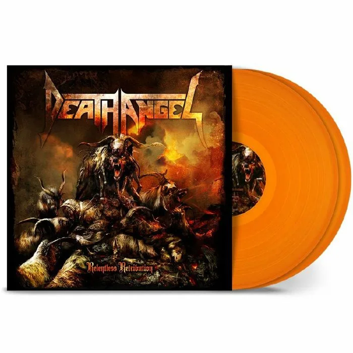 Лицевая сторона обложки — DEATH ANGEL — Relentless Retribution