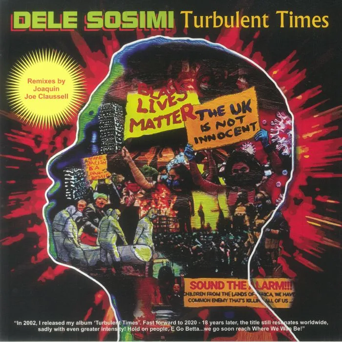 Front cover — Dele SOSIMI — Turbulent Times (Joaquin Joe Claussell remixes)