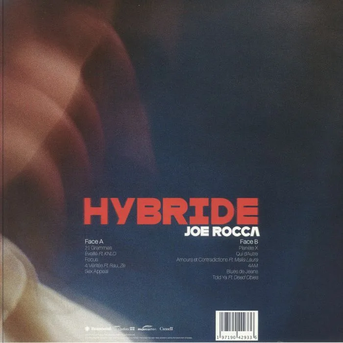 Back cover — Joe ROCCA — Hybride