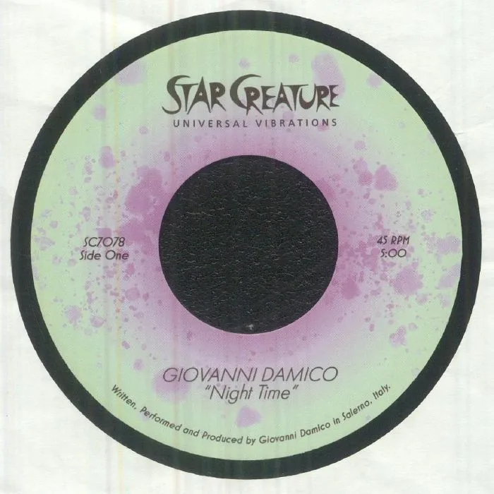 Front cover — Giovanni DAMICO — Night Time