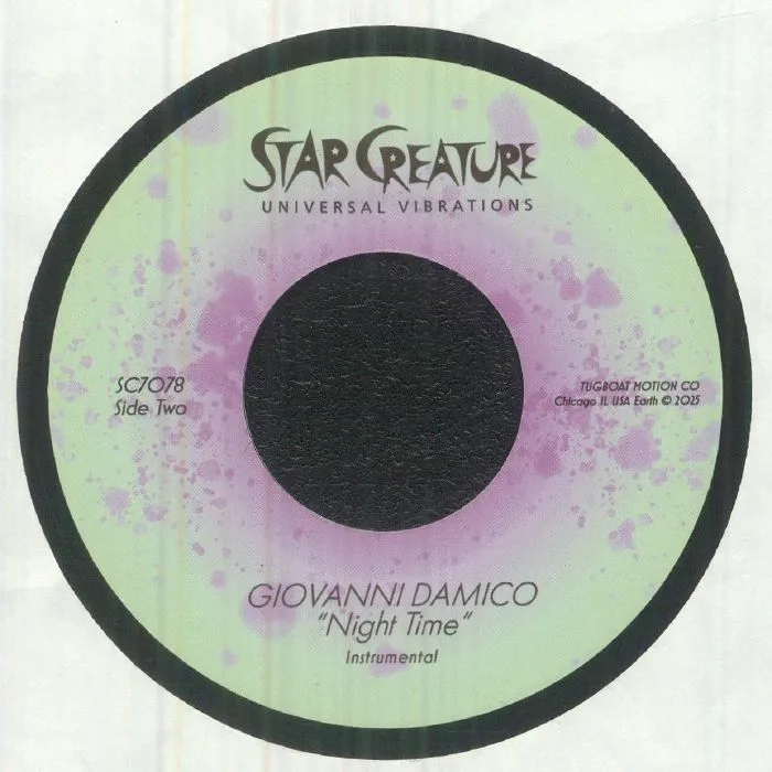Back cover — Giovanni DAMICO — Night Time