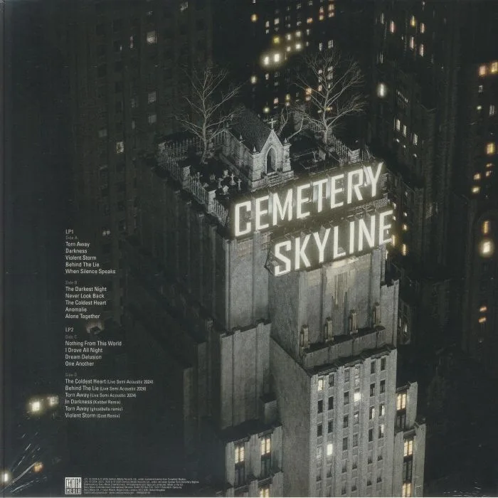 Back cover — CEMETERY SKYLINE — Nordic Gothic (Deluxe Edition)
