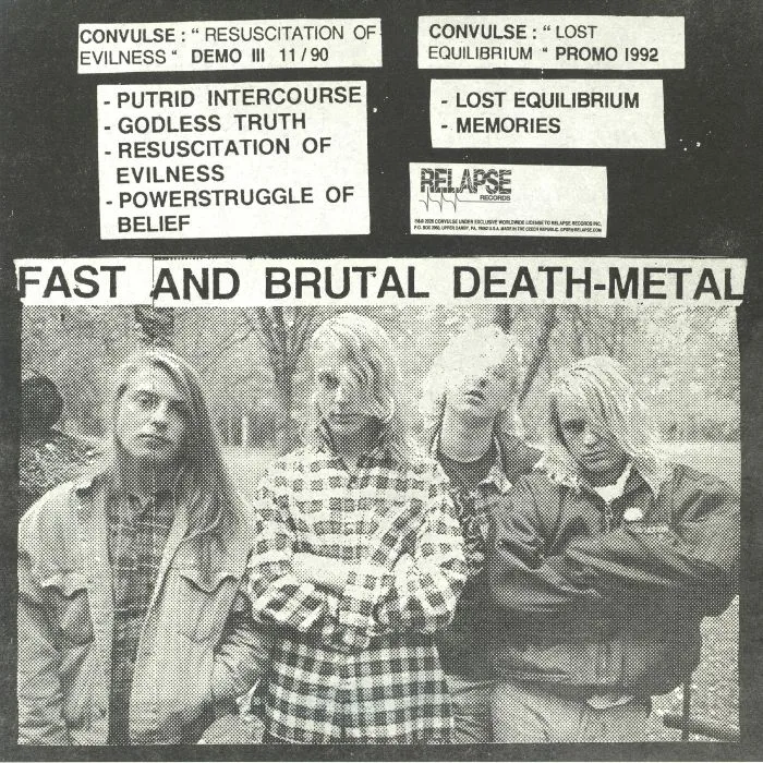 Обратная сторона обложки — CONVULSE — From Resuscitation To Reincarnation (remastered)
