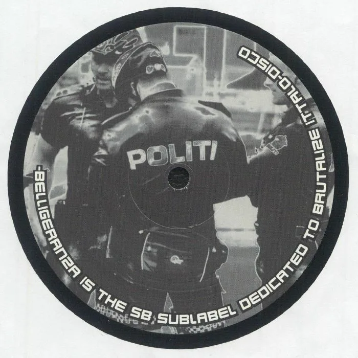 Обратная сторона обложки — Adriano CANZIAN / VITELL1 — Pleasure Cops EP