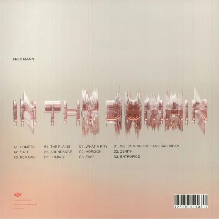 Back cover — Fred MANN — In Thy Domain