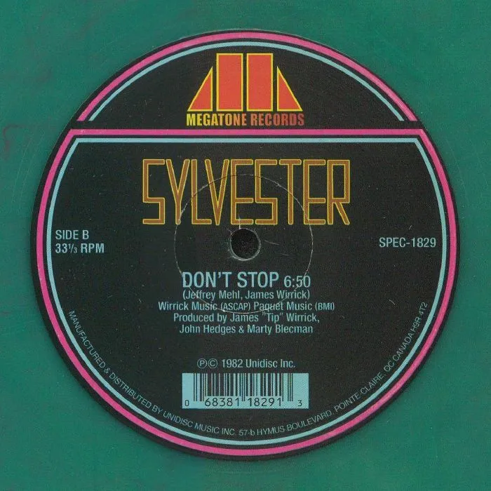 Back cover — Patrick COWLEY / SYLVESTER — Do You Wanna Funk?
