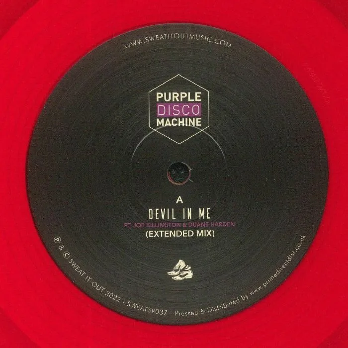 PURPLE DISCO MACHINE feat JOE KILLINGTON / DUANE HARDEN — Devil In Me (B-STOCK)