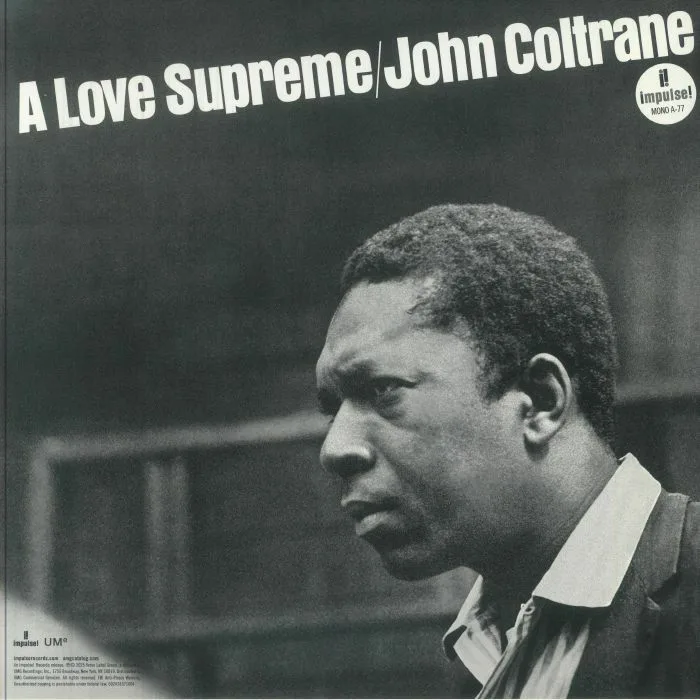 Обратная сторона обложки — John COLTRANE — A Love Supreme (60th Anniversary Mono Edition) (B-STOCK)