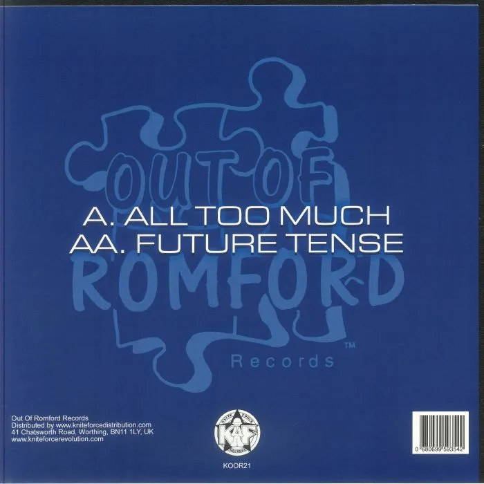 Back cover — NEW DECADE — All Too Much