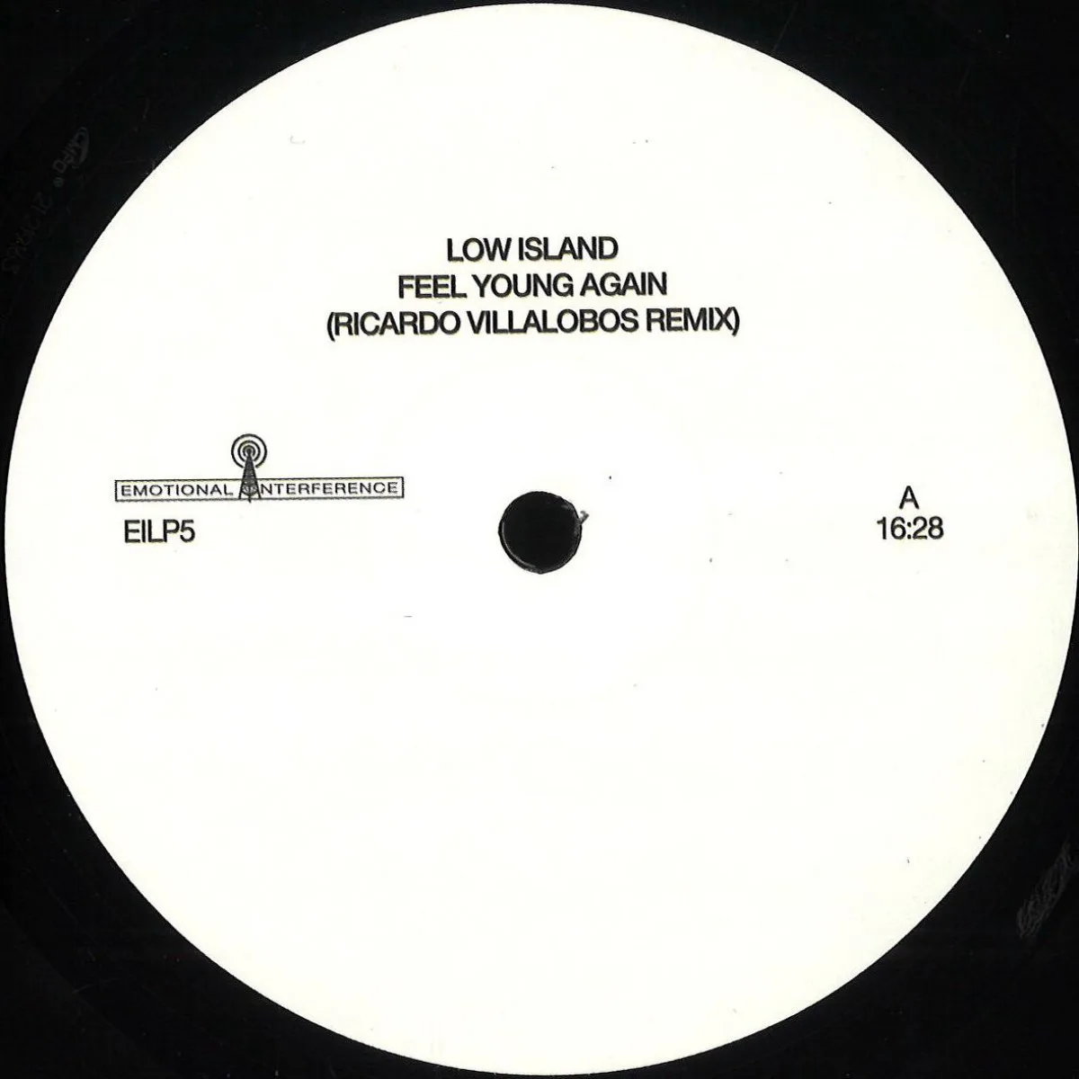 Лицевая сторона обложки — Ricardo Villalobos&Low Island — Ricardo Villalobos Remixes Low Island