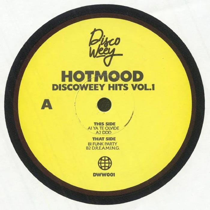 Front cover — HOTMOOD — Discoweey Hits Vol 1