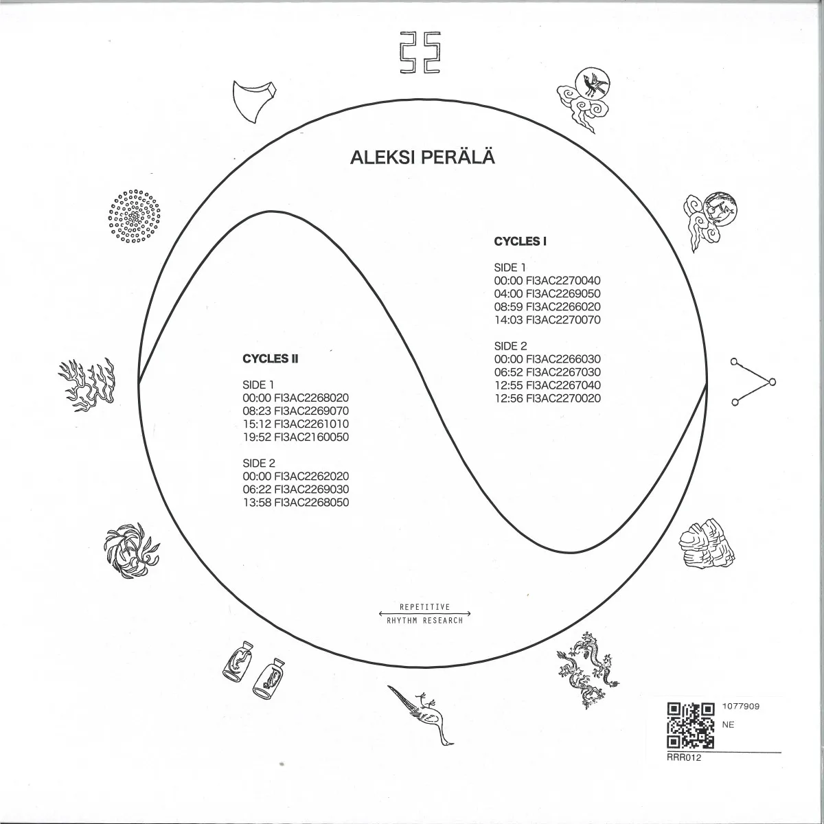 Обратная сторона обложки — Aleksi Perala — Cycles LP 2x12"