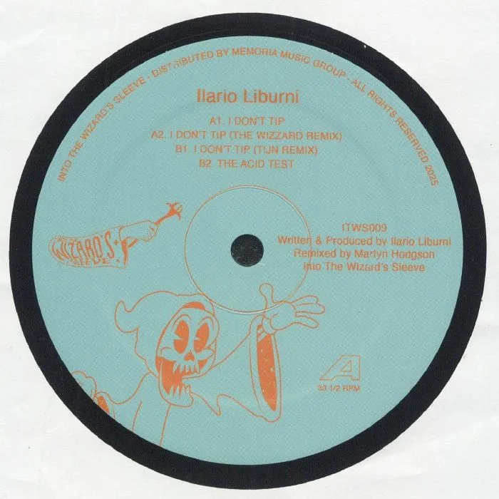 Лицевая сторона обложки — Ilario LIBURNI — The Acid Test
