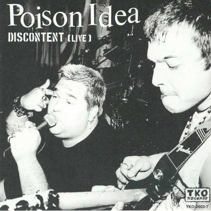 Back cover — POISON IDEA / SHEER TERROR — Feeding America
