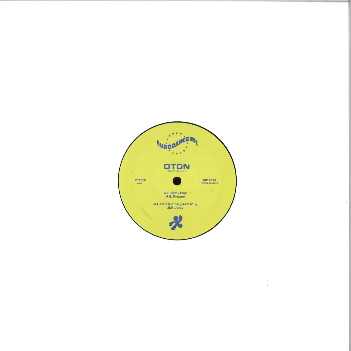 Back cover — OTON — Baby Boy EP