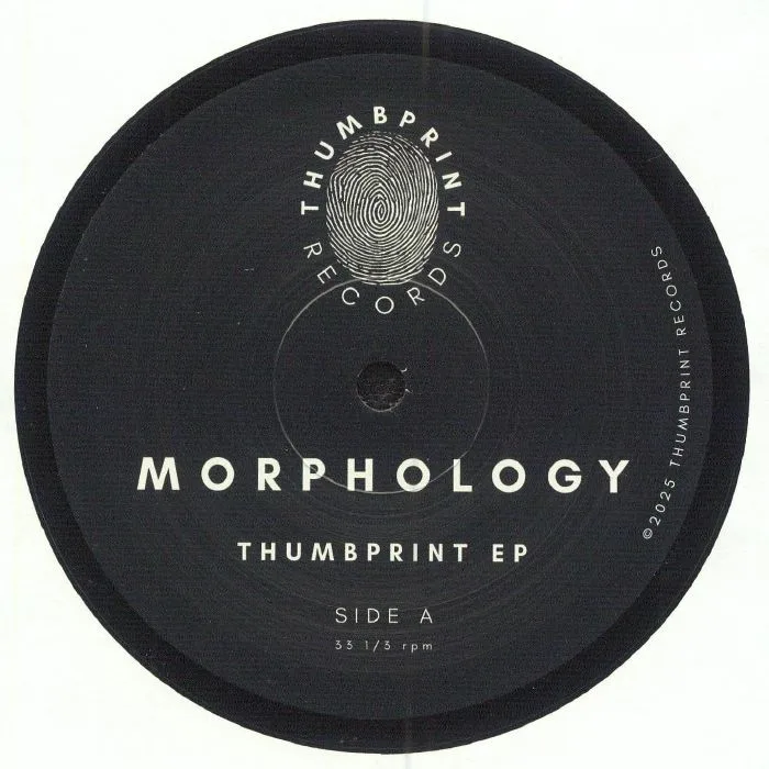 Front cover — MORPHOLOGY — Thumbprint EP