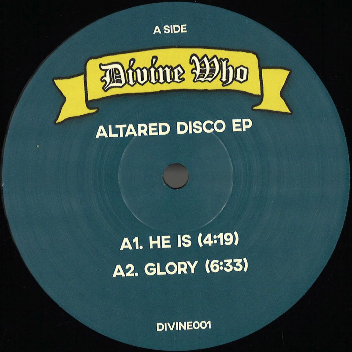Front cover — Divine Who — Altared Disco Vol 1