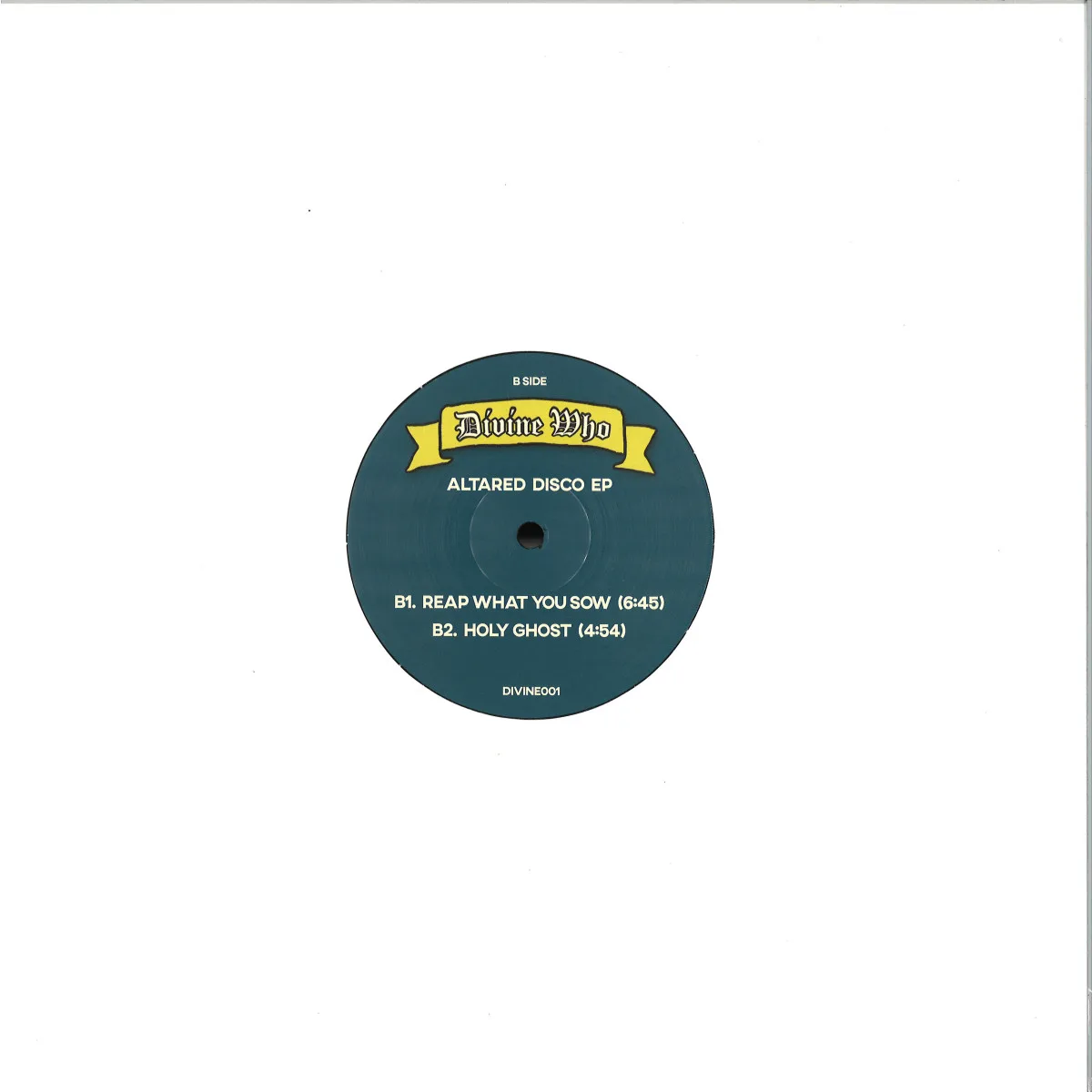 Back cover — Divine Who — Altared Disco Vol 1