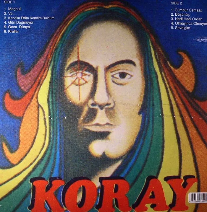Обратная сторона обложки — Erkin KORAY — Mechul: Singles & Rarities