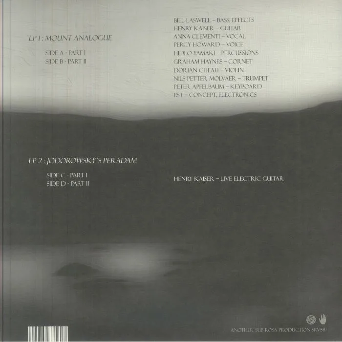 Обратная сторона обложки — Bill LASWELL / P ST — Mount Analogue