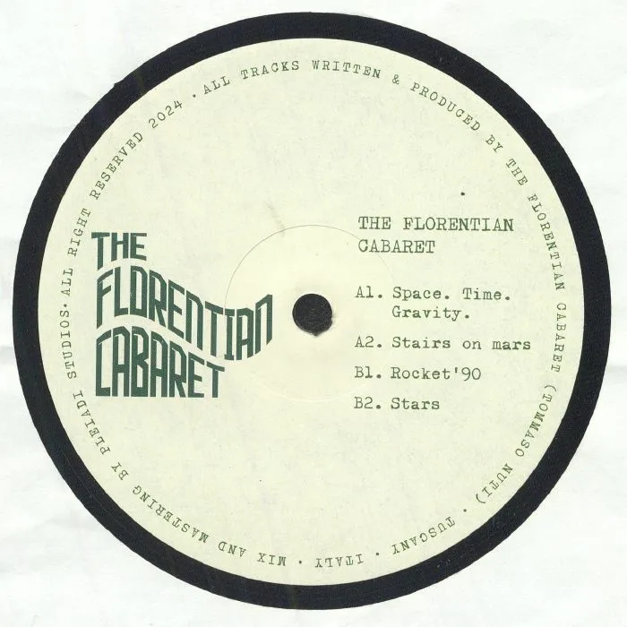 Front cover — The FLORENTIAN CABARET — Space Time Gravity