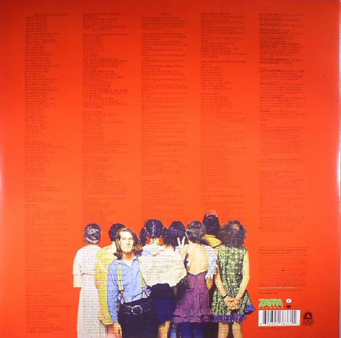 Back cover — Frank ZAPPA / THE MOTHERS OF INVENTION — We're Only In It For The Money (reissue)