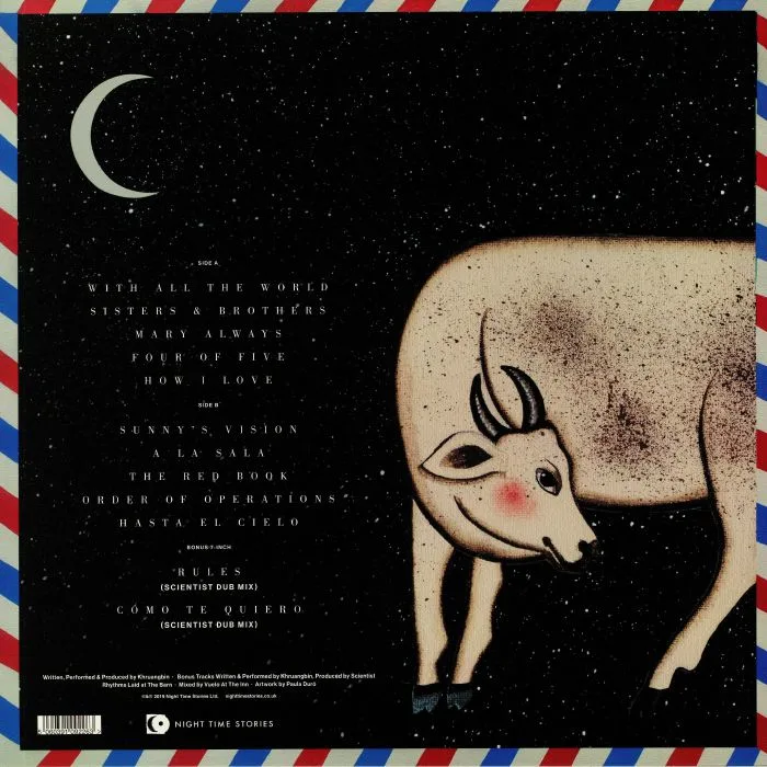 Back cover — KHRUANGBIN — Hasta El Cielo: Con Todo El Mundo In Dub