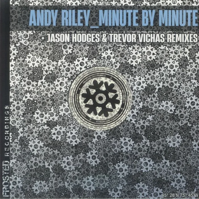 Front cover — Andy RILEY — Minute By Minute (feat Jason Hodges, Trevor Vichas mixes)