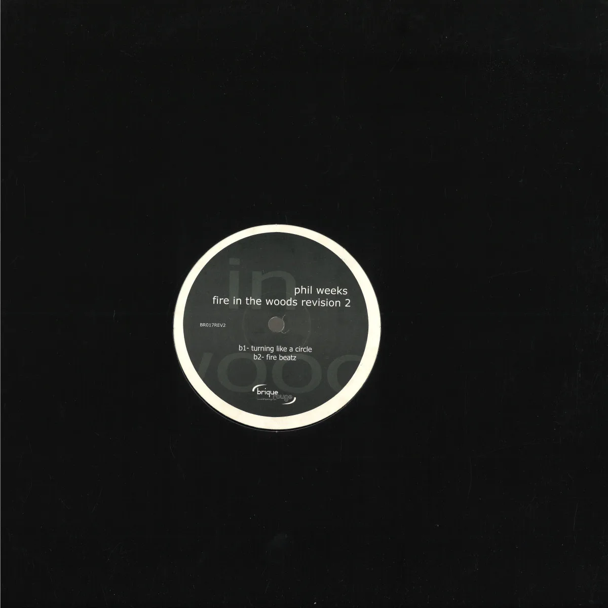 Back cover — Phil Weeks — Fire In The Wood Revision 2