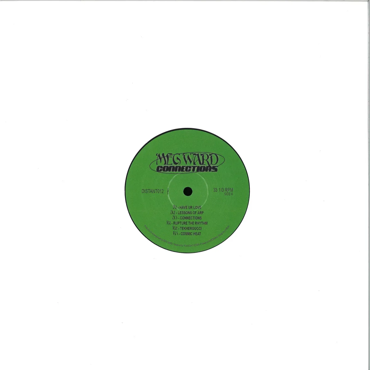Back cover — Meg Ward — Connections EP