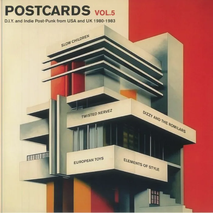 VARIOUS — Postcards Vol 5: DIY & Indie Post Punk From USA & UK 1980-1983