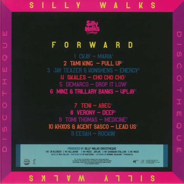 Back cover — SILLY WALKS DISCOTHEQUE / VARIOUS — Forward