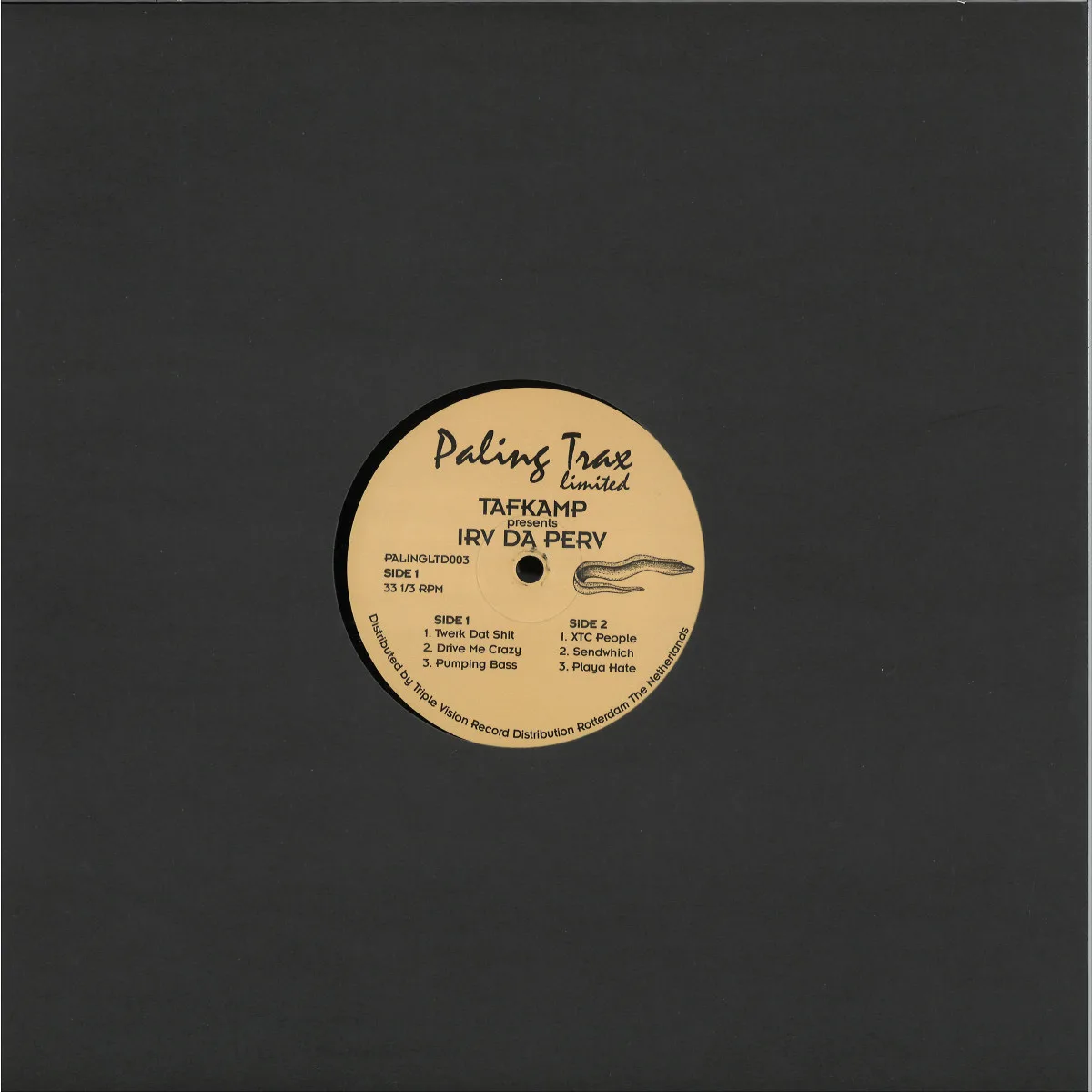 Back cover — TAFKAMP presents IRV DA PERV — The Most Wanted Digital Dubplates Vol. 2