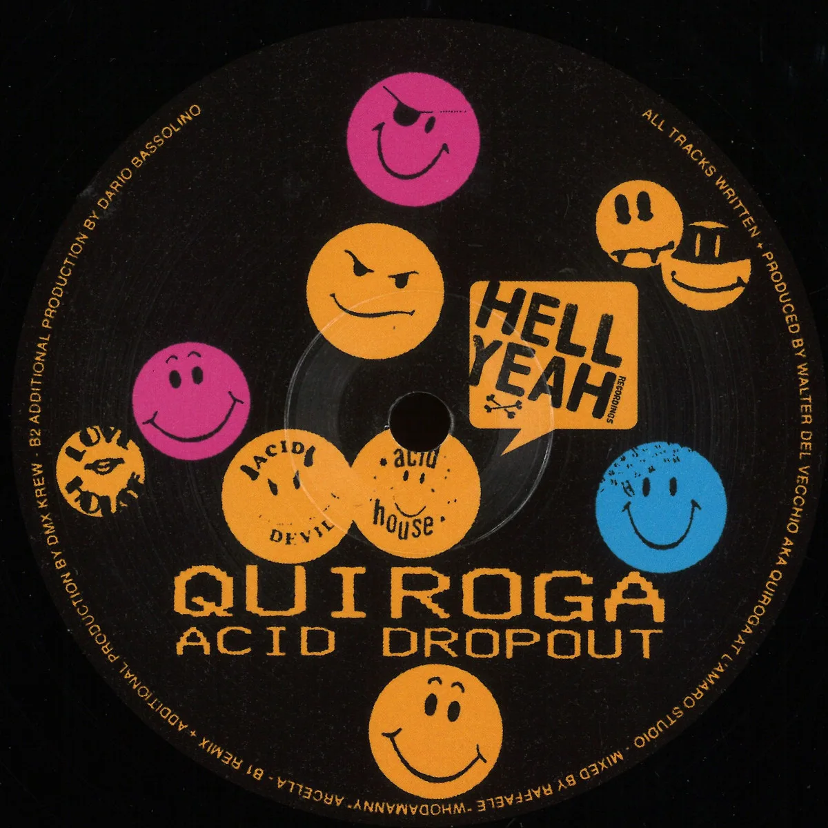 Front cover — Quiroga — Acid Dropout