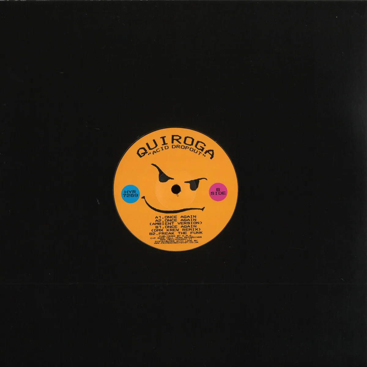 Back cover — Quiroga — Acid Dropout