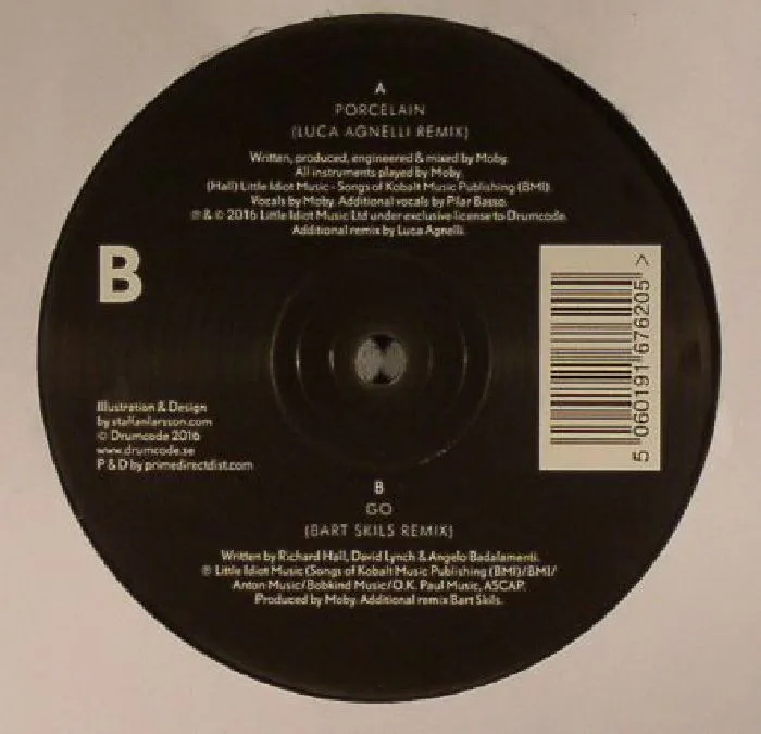 Back cover — MOBY — The Remixes Part 1