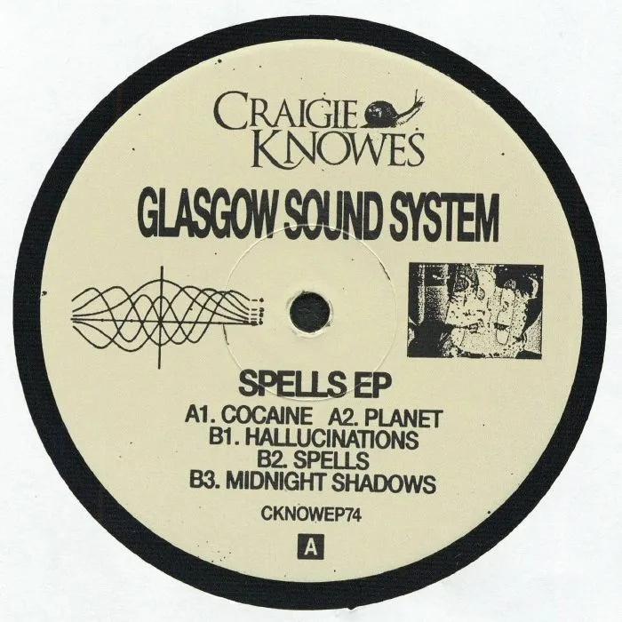 Front cover — GLASGOW SOUND SYSTEM — Spells EP