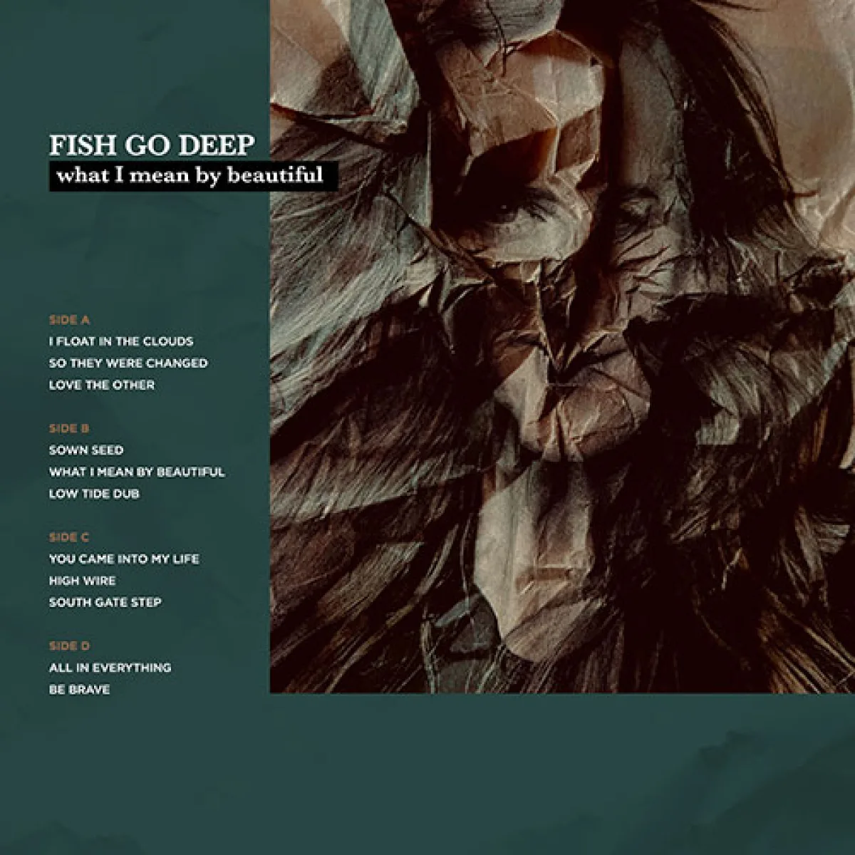Обратная сторона обложки — Fish Go Deep — What I Mean By Beautiful LP 2x12"